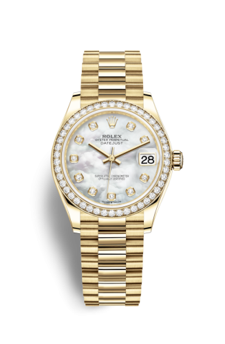 Datejust 31 Yellow Gold / Diamond / MOP / President