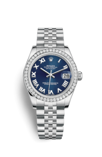 Datejust 31 Stainless Steel Diamond / Jubilee / Blue – Roman