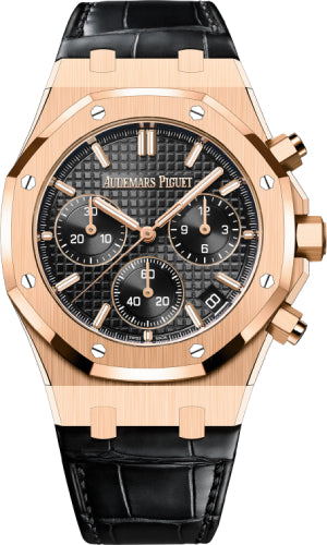 Royal Oak Chronograph “50th Anniversary” Rose Gold Black Dial 41mm