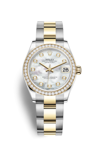 Datejust 31 Stainless Steel / Yellow Gold / Diamond / MOP / Oyster