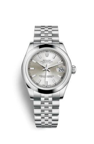 Datejust 31 Stainless Steel Domed / Jubilee / Silver