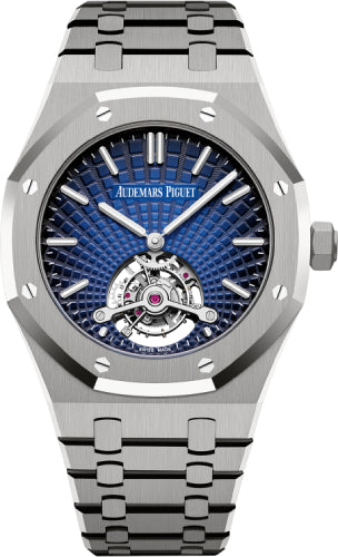 Royal Oak Tourbillon 41mm Extra-Thin Titanium Blue Dial