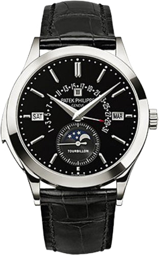 Grand Complications Perpetual Calendar Day Month Moon Phase 39.5mm Black Index…