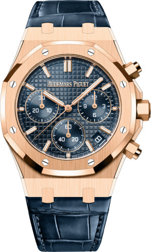 Royal Oak Chronograph “50th Anniversary” Rose Gold Blue Dial 41mm