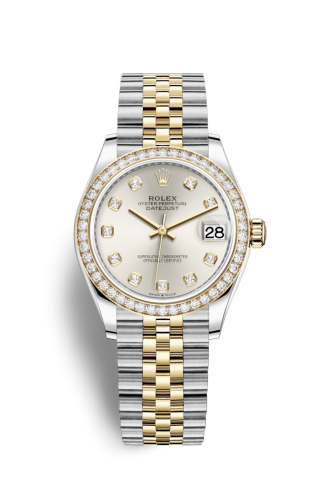 Datejust 31 Stainless Steel / Yellow Gold / Diamond / Silver – Diamond / Jubilee