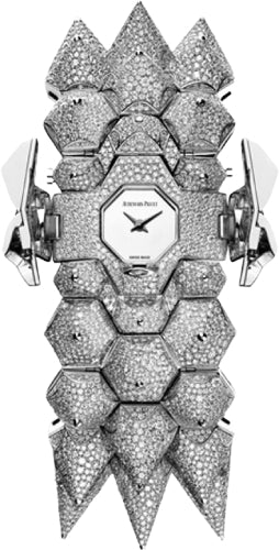 Haute Joaillerie Diamond Outrage Mirror Polished Dial Diamond Set White Gold 34mm…