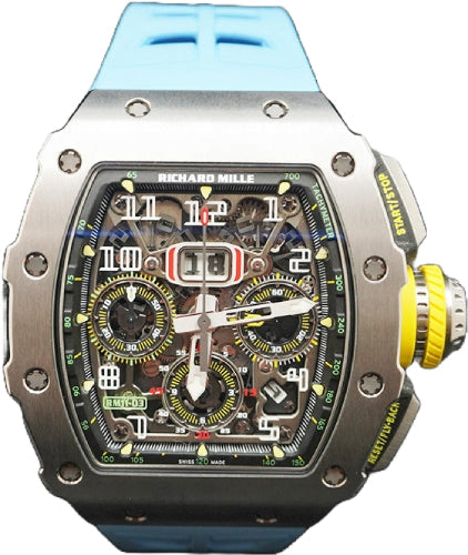 Chronograph Titanium 50mm Openworked Dial