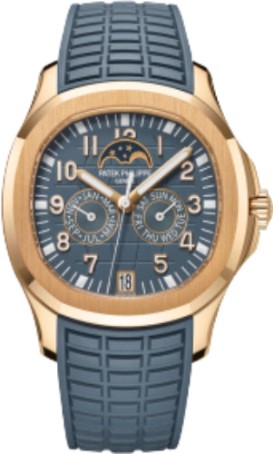 Aquanaut Luce Annual Calendar Rose Gold Blue-Gray