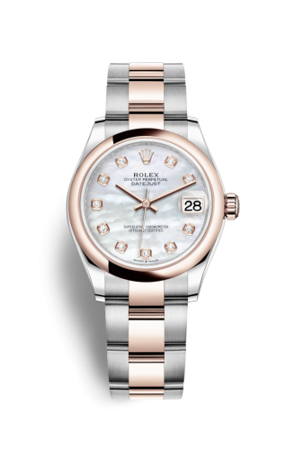 Datejust 31 Stainless Steel/ Rose Gold / Domed / MOP / Oyster