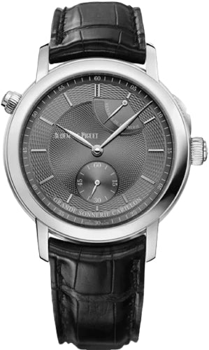 Jules Audemars Grande Sonnerie Carillon 39mm Slate Grey Guilloche Index Platinum…
