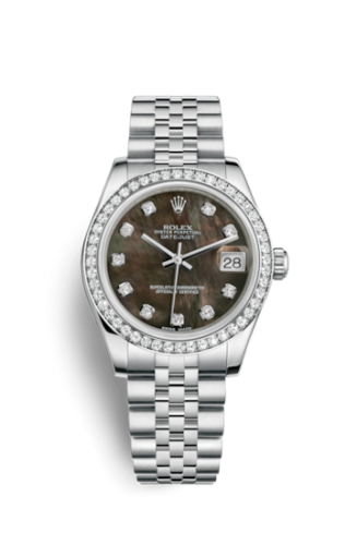 Datejust 31 Stainless Steel Diamond / Jubilee / Black MOP