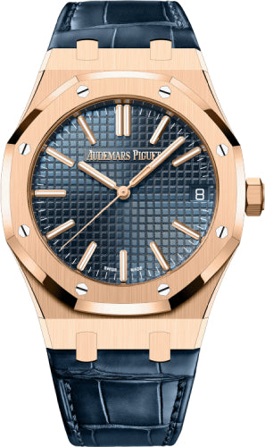 Royal Oak 41mm Rose Gold Blue Dial