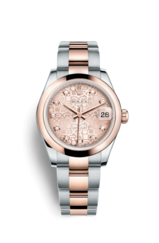 Datejust 31 Rolesor Everose Domed / Oyster / Pink Computer
