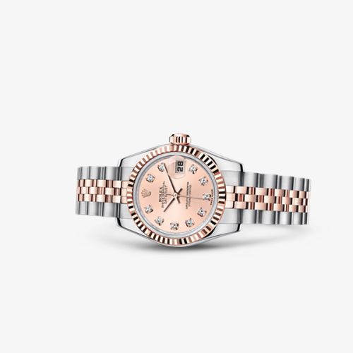 Lady-Datejust 26 Rolesor Everose Fluted Pink Jubilee