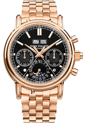 Grand Complications Split Seconds Chronograph Pertetual Calendar 40.2mm Rose Gold…