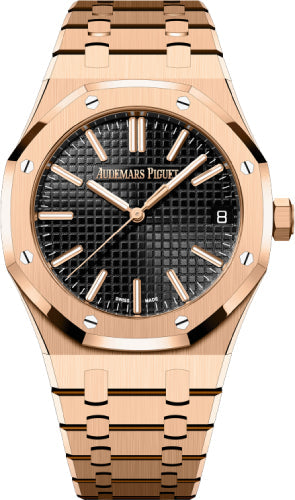 Royal Oak 41mm Selfwinding “50th Anniversary” Rose Gold Black Dial