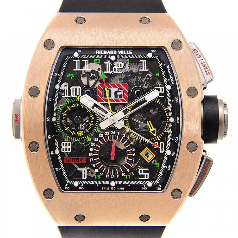 GMT Rose Gold/Titanium RM 11-02
