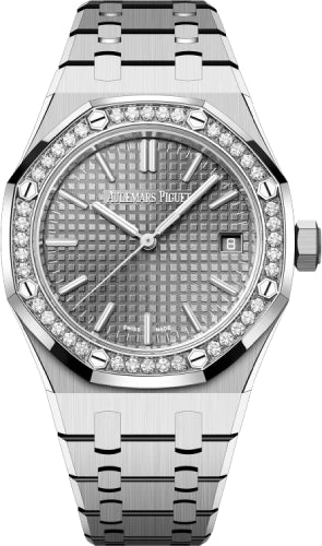 Royal Oak 37mm Selfwinding “50th Anniversary” Stainless Steel Grey Dial Diamond…