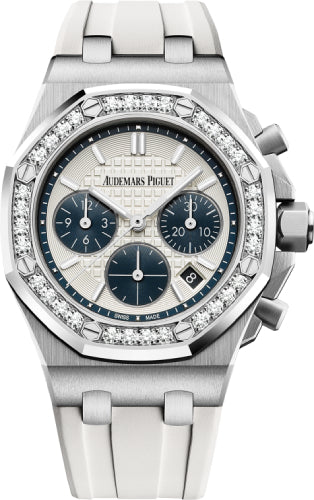 Royal Oak Offshore Chronograph Stainless Steel 37mm Diamond Bezel