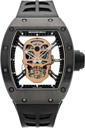 Skull Tourbillon Black Ceramic TZP Rose Skull Limited 30 Pieces