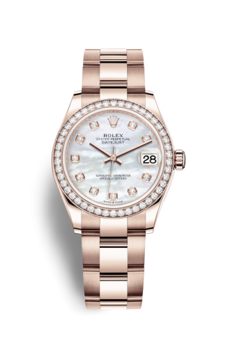 Datejust 31 Rose Gold / Diamond / MOP / Oyster