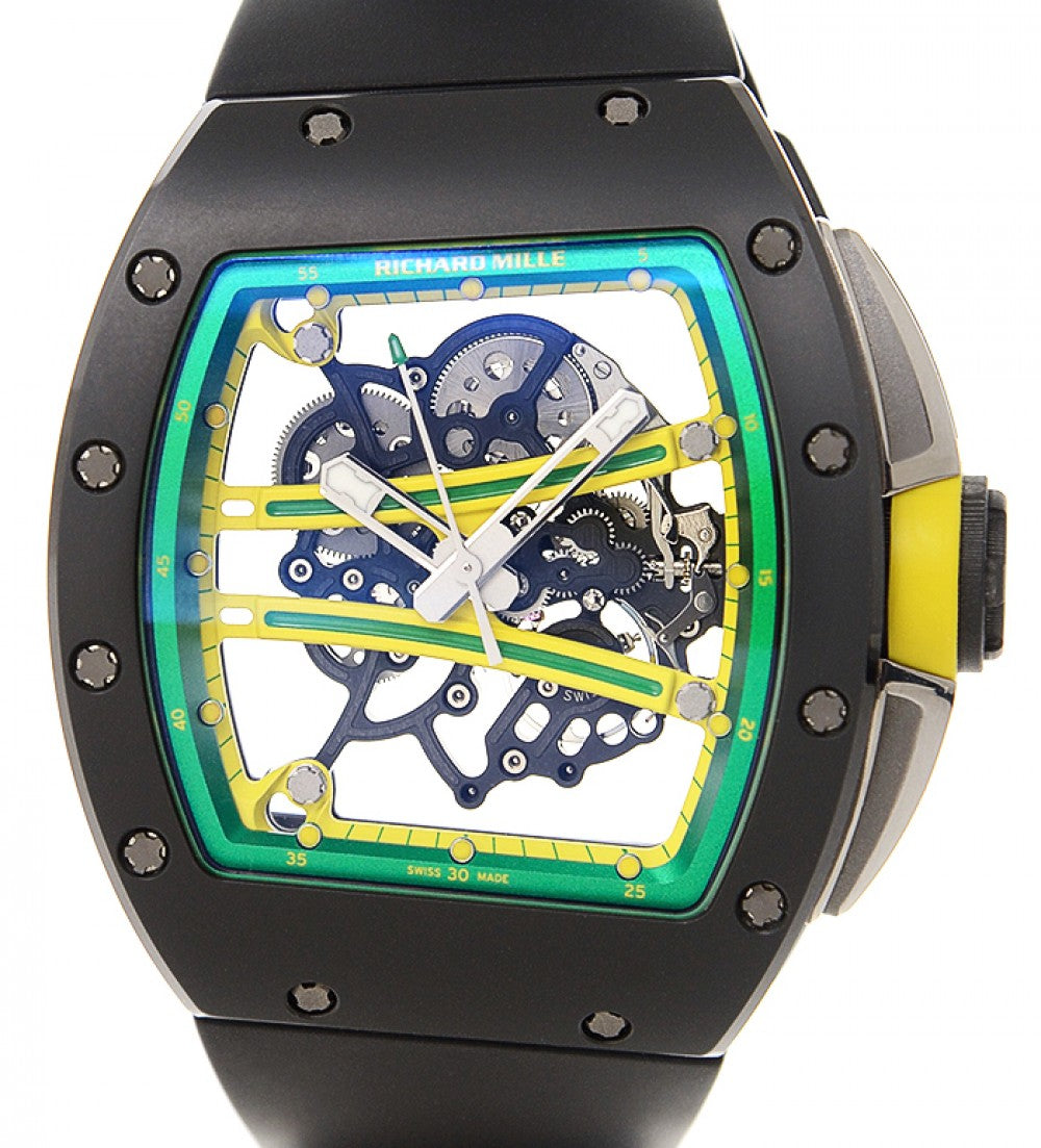 Manual Winding Yohan Blake Ceramic RM 61-01 BRAND NEW