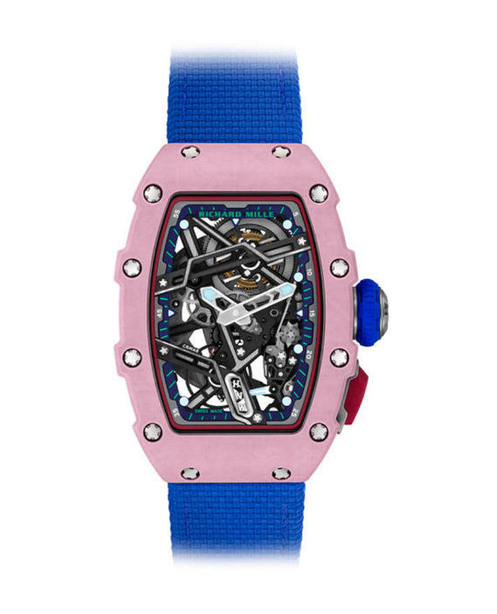 Automatic Winding Sport “Yuliya Levchenko” Mauve Quartz TPT RM 07-04 BRAND NEW