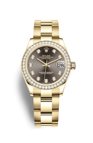 Datejust 31 Yellow Gold / Diamond / Grey – Diamond / Oyster