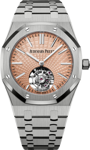 Royal Oak 41mm Flying Tourbillon Titanium 41mm Salmon Dial