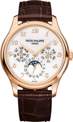 Grand Complications 39mm Perpetual Calendar Rose Gold Ivory Dial