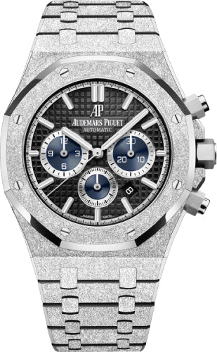 Royal Oak Chronograph 41mm White Gold Black Dial