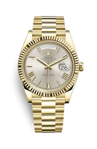 Day-Date 40 Yellow Gold / Silver – Roman