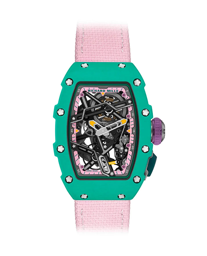 Automatic Winding Sport “Nafi Thiam” Green Quartz TPT RM 07-04 BRAND NEW