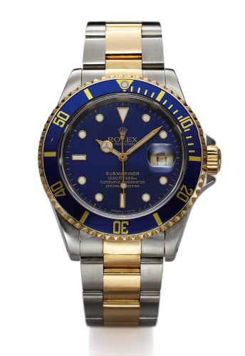 Submariner Date 16613 Blue Tritium
