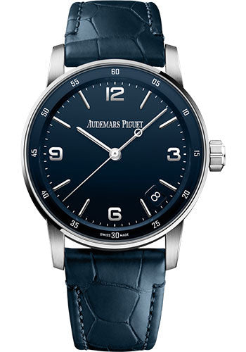 Code 11.59 Chronograph 41mm White Gold Case Blue Dial