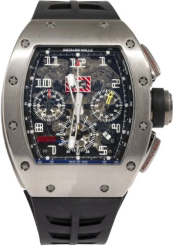 Chronograph Felipe Massa White Gold 50mm Openworked Dial