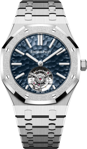 Royal Oak Flying Tourbillion White Gold 41mm Blue Dial