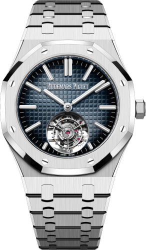 Royal Oak Flying Tourbillion Stainless Steel 41mm Blue Dial
