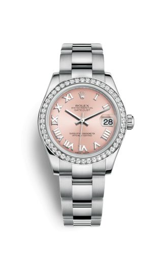 Datejust 31 Stainless Steel Diamond / Oyster / Pink – Roman