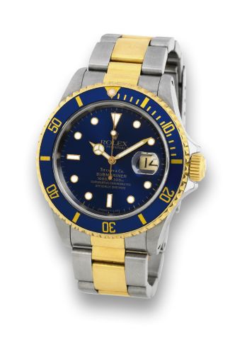 Submariner Date 16613 Blue Tiffany Tritium