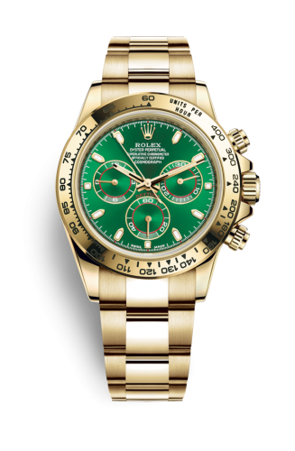 Cosmograph Daytona Yellow Gold / Green