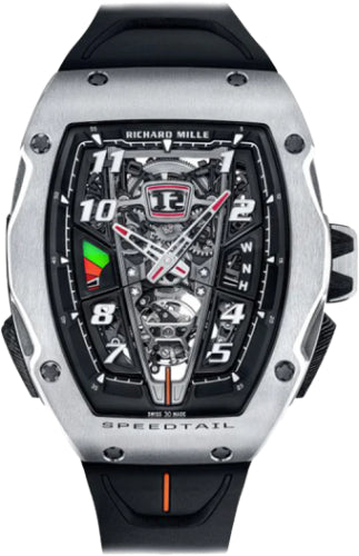 Automatic Winding Tourbillon McLaren Speedtail Open-Work Dial