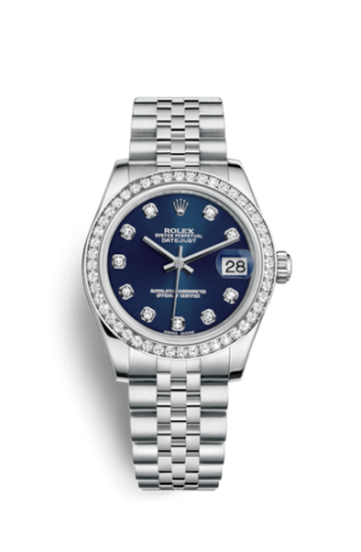 Datejust 31 Stainless Steel Diamond / Jubilee / Blue – Diamond