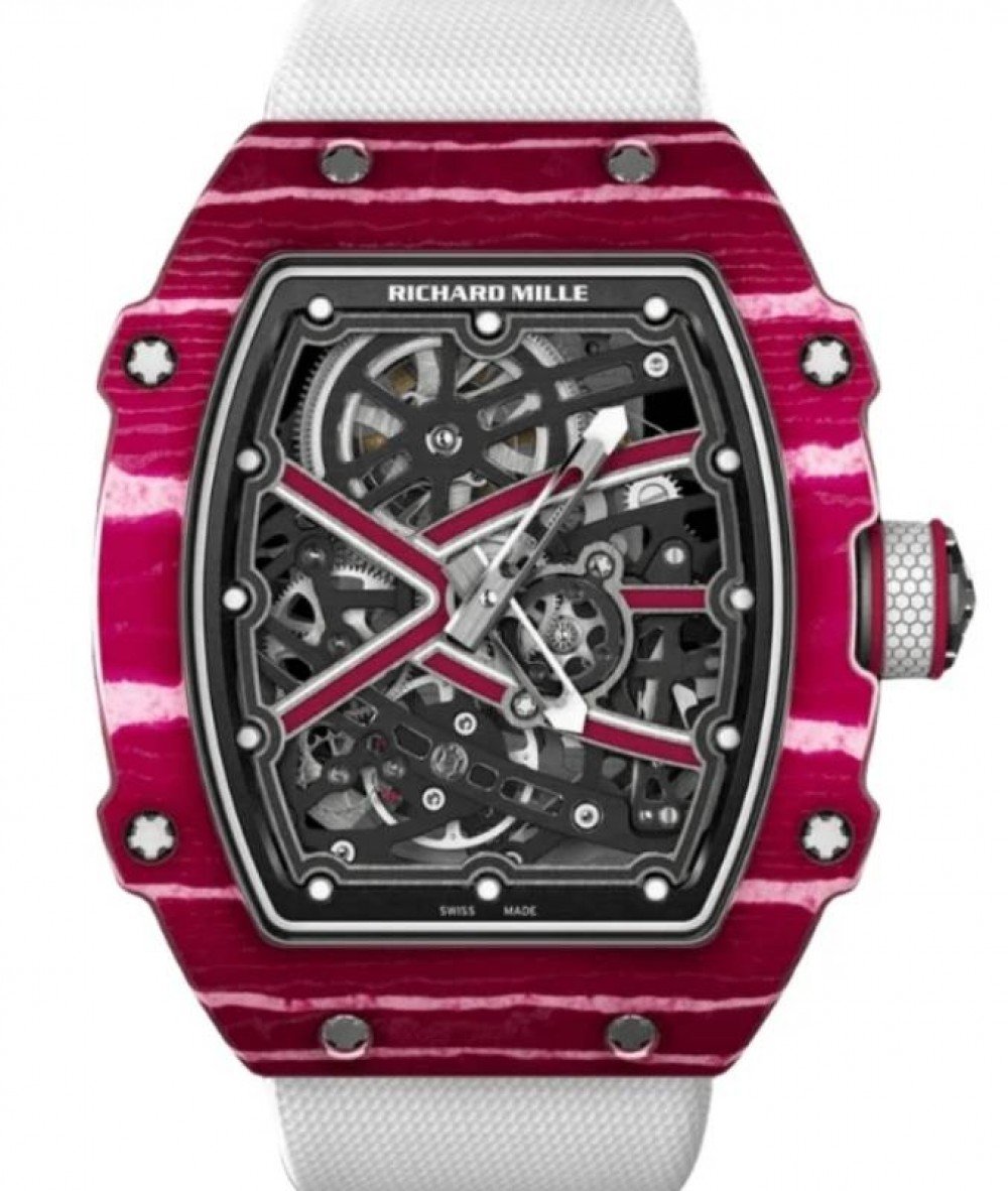 Automatic Winding Extra Flat Mutaz Barshim Carbon TPT RM 67-02 BRAND NEW