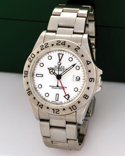Explorer II White Tritium