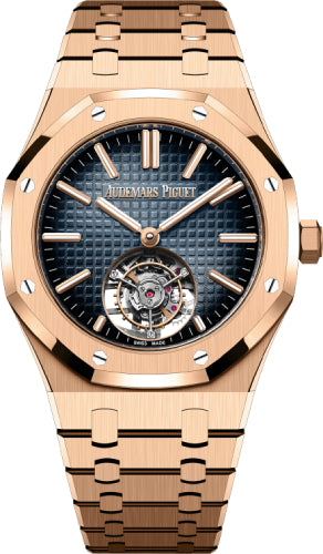 Royal Oak Flying Tourbillion “50th Anniversary” 41mm Rose Gold Blue Dial