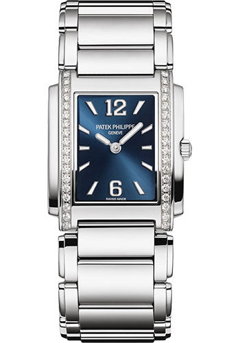 Twenty~4 Medium Stainless Steel Case Blue Arabic Dial