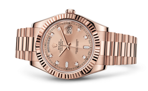 Day-Date II Everose Pink Diamonds