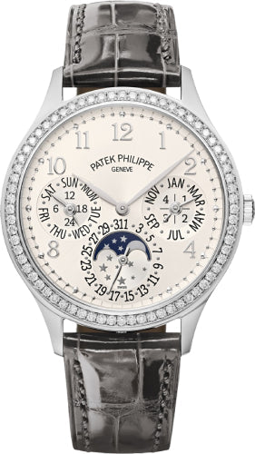 Grand Complications Ladies First Perpetual Calendar White Gold Silver Dial 35.1mm…