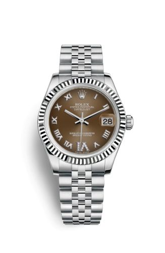 Datejust 31 Stainless Steel Fluted / Jubilee / Bronze Roman